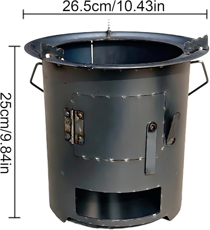 Rocket Stove Camping – Outdoor Wood Burner | Portable Outdoor Cookware - Image 6