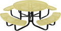 COATEDOUTDOORFURNITURE Heavy-Duty Portable Outdoor Kids Table by CoatedOutdoorFurniture