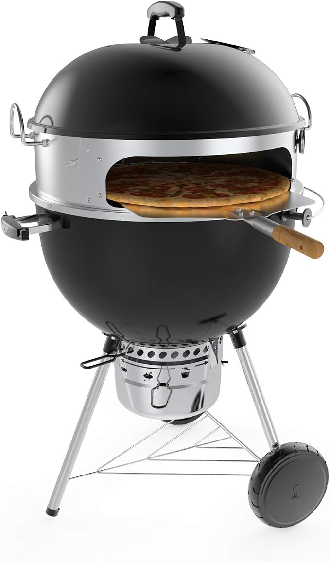 onlyfire Stainless Steel Multi-purpose Rotisserie and Pizza Combo Kit - Image 2