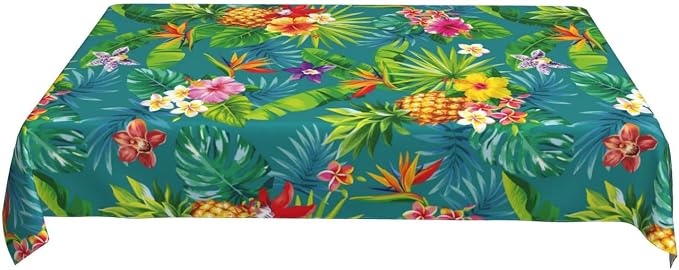 Worltoldb Pineapple Tablecloths Polyester Table Cloth - Image 7