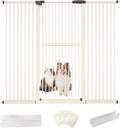 Lumizone Extra Tall Cat Gate 61.02" High Pressure Mounted Extra Wide by Lumizone