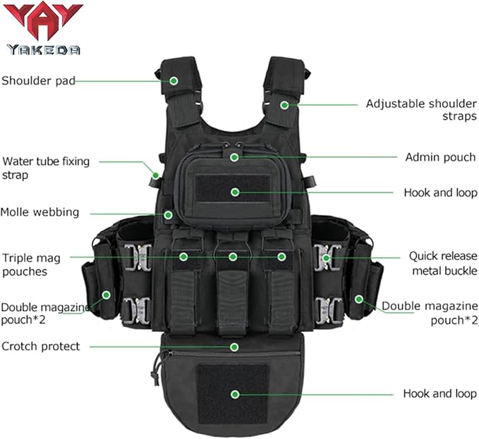 YAKEDA Tactical Outdoor Training Vest - Image 4