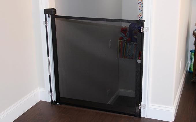 Retract-A-Gate 72" Black: The Original and only Made in USA Retractable Baby - Image 2