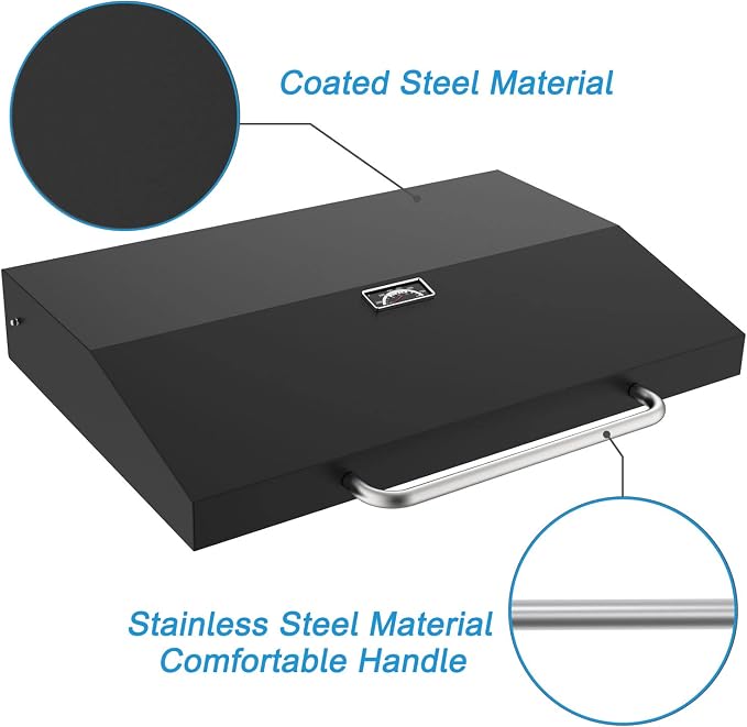Upgrade Hinged Lid for Blackstone 36 inch Griddles, Griddle Hard Cover Flat Top - Image 3