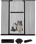 Lumizone Extra Tall Pet Gate 55.12" High Pressure Mounted 59.25"-63.38" Extra by Lumizone