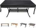 TOHONFOO Rectangular Patio Table Cover by TOHONFOO