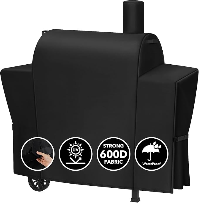 Heavy Duty 600D Grill Cover Fits by Unknown