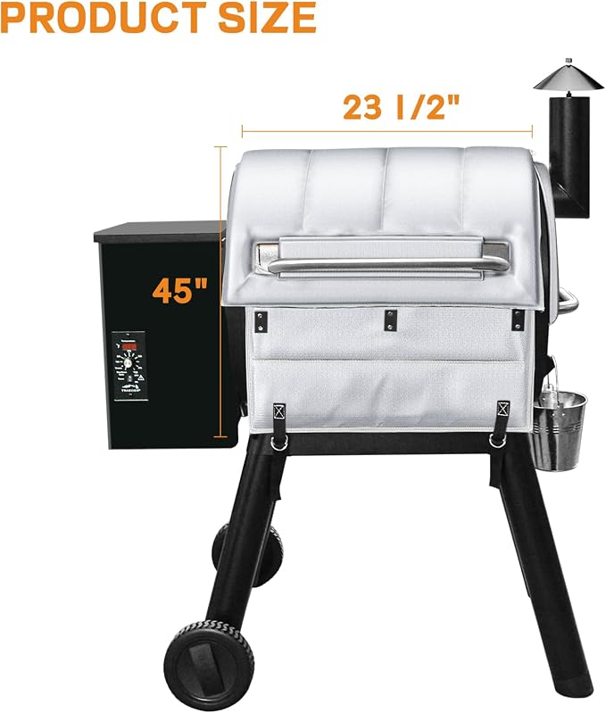 Insulation Blanket for Traeger Pro 22, Pro 575, Ironwood 650 and Lil' Tex Elite - Image 2
