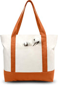 TOPDesign 6-Pack Canvas Tote Bags by TOPDesign