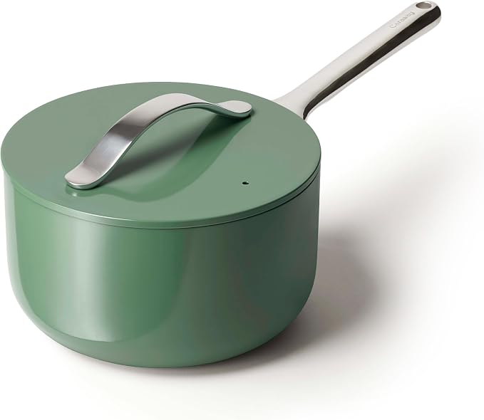 Caraway Nonstick Ceramic Sauce Pan by Caraway