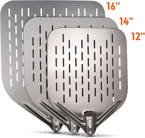 16 Inch Perforated Aluminum Pizza Peel - Image 2
