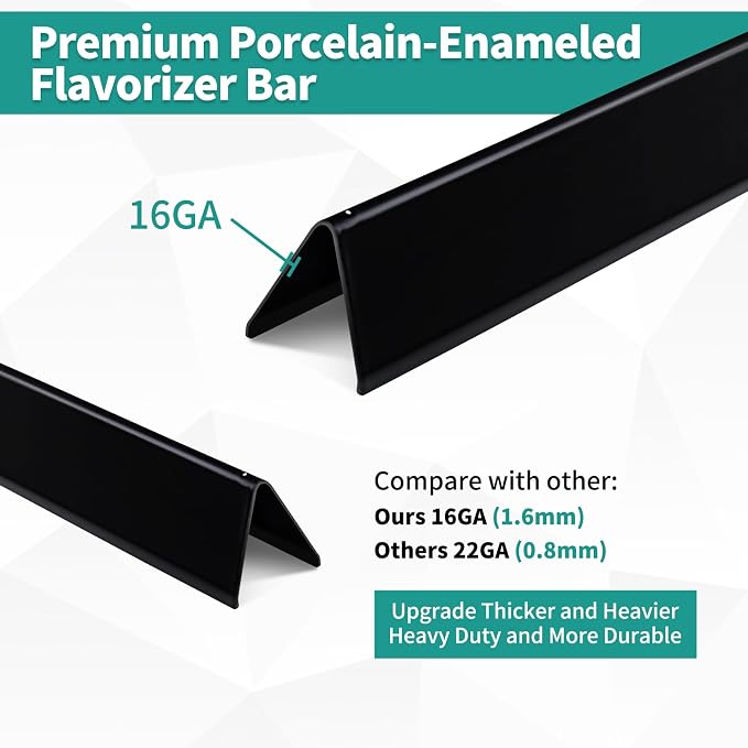 7620 Porcelain Flavorizer Bars 7524 Stainless Steel Grill Grates - Image 5