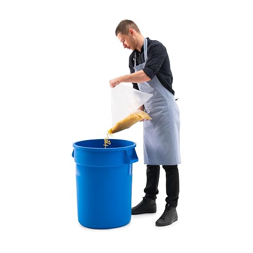 PRO&Family Commercial Round Trash Can - Image 6