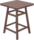Costaelm Outdoor Bar Table, Patio Bistro Dining Pub Table by Costaelm