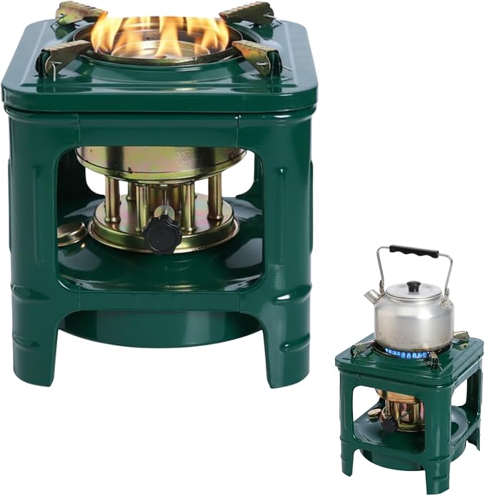 Picnic Burner Furnace, Kerosene Stove, 8-Wick Portable Camping Stove, Outdoor by Unknown