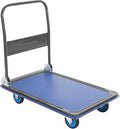Olympia Tools Foldable Push Cart Dolly - 600 Lb. Capacity Heavy Duty Platform by OlympiaTools