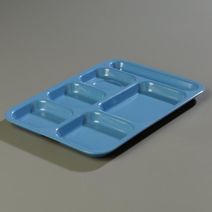 Carlisle FoodService Products Right-Hand Heavyweight 6-Compartment Melamine - Image 7