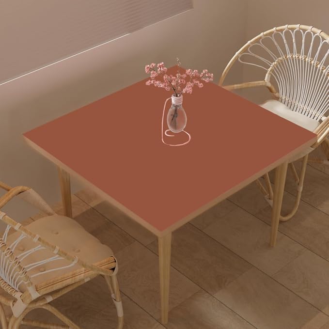 Leather Table Cover, 1.8mm Thick, 42x42 Inch Table Protector, Table Protector by Zinkooat