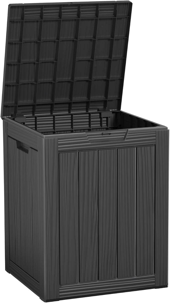28 Gallon Outdoor Storage Box – Resin Deck Box by ATMELT