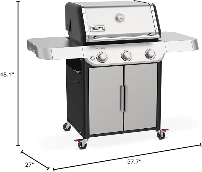 Weber Genesis S-315 Liquid Propane Gas Grill - Image 9