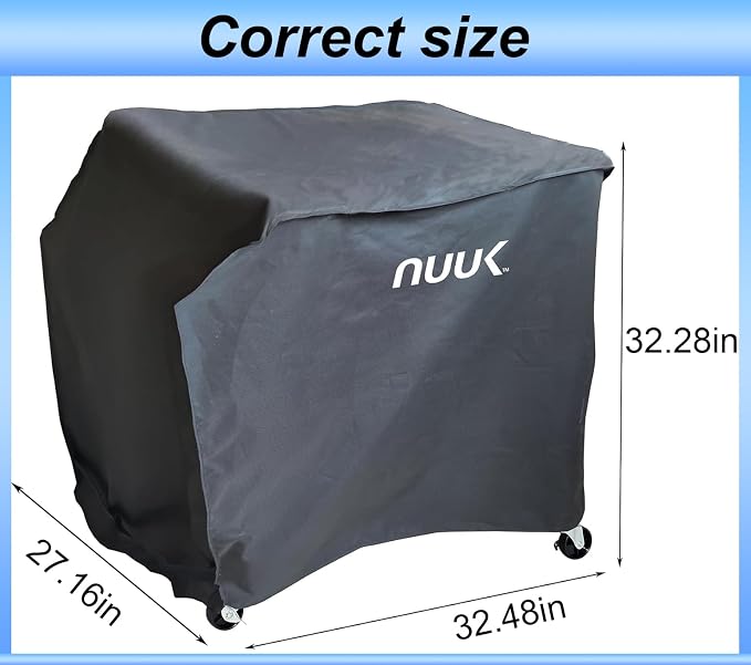 NUUK 24x30IN Waterproof Pizza Oven Table Cover, Heavy Duty UV Resistant Outdoor - Image 6