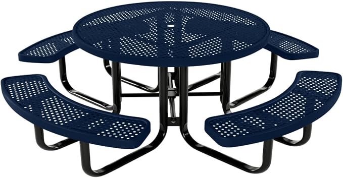 COATEDOUTDOORFURNITURE Heavy-Duty Portable Outdoor Kids Table by CoatedOutdoorFurniture