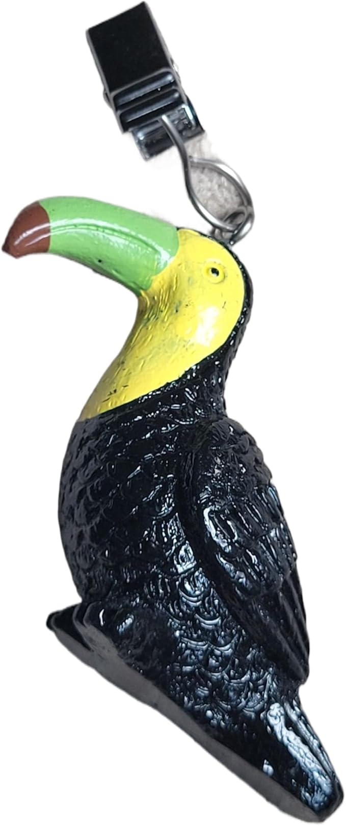 TwoFish Home Set of 4 Toucan Resin Tablecloth Weights Clips Toucan Handicraft - Image 8