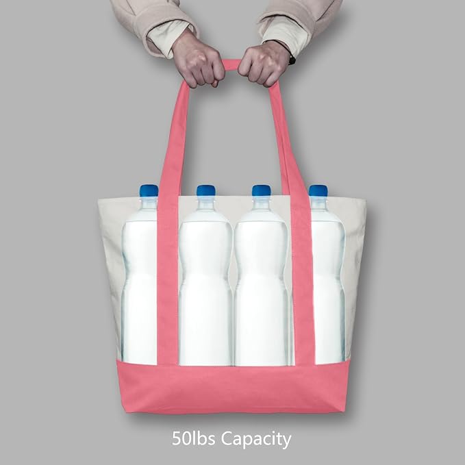TOPDesign 1-Pack Canvas Tote Bag - Image 6
