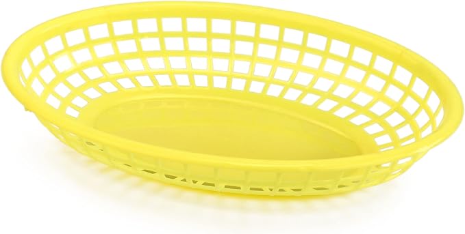 New Star Foodservice 44188 Fast Food Baskets, 9.25 x 6 inch Oval - Image 2