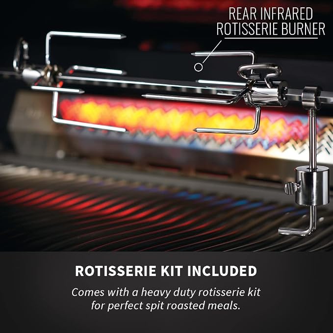 Napoleon P500RSIBNSS-3 Prestige 500 RSIB Natural Gas Grill, sq. in + Infrared - Image 10