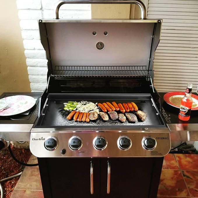 Full-Size Griddle Inserts for Charbroil Performance 5 Burner, Flat Top Griddle - Image 6