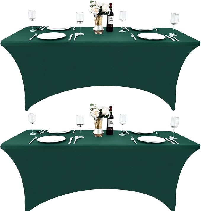 2-Pack 8ft Spandex Table Covers by Unknown