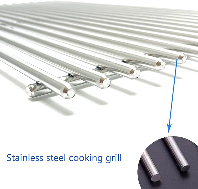 67552 Stainless Steel 3-Piece Cooking Grate Replacement Parts - Image 4