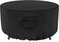 iBirdie Fire Pit Cover Round 28 inch Outdoor Waterproof and Weatherproof Heavy by iBirdie