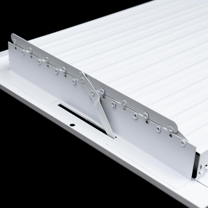 Fits 16x6 Duct Opening Steel Adjustable Air Supply Grille by Handua | Register - Image 8