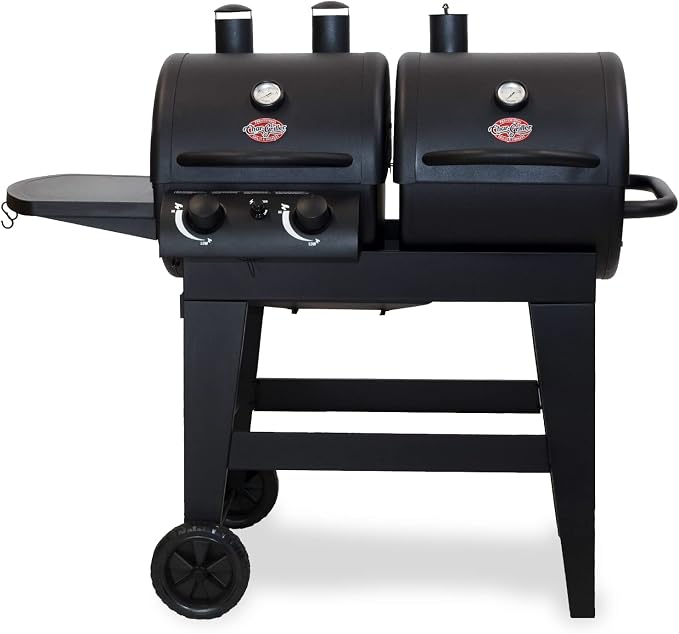Char-Griller® Dual-Function 2-Burner 24, 000 BTU Propane Gas and Charcoal by Char-Griller