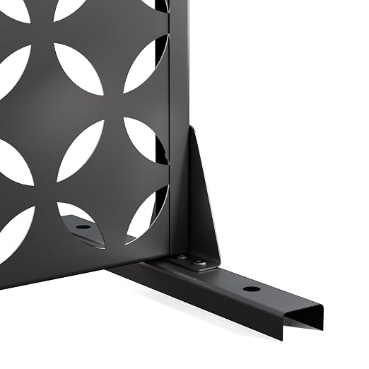 Casaphoria Metal Privacy Screen Outdoor, Daniel Black - Image 5