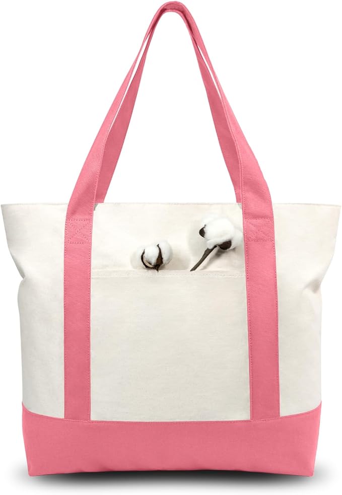TOPDesign 1-Pack Canvas Tote Bag by TOPDesign