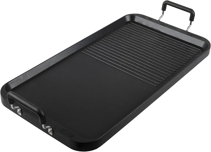 Vayepro 2-in-1 Stove Top Griddle & Grill Pan, 20 Inch Non-Stick Double Burner by COOKANYWHERE