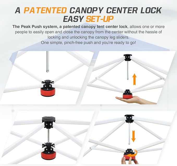 EAGLE PEAK Pop Up Canopy Tent - Image 6