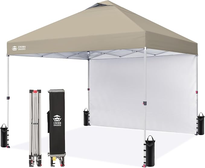 CROWN SHADES 10x10 Pop Up Canopy by CrownShades