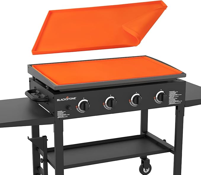 Silicone Protective Cover for 36" Blackstone Griddle, Heavy Duty Food Grade by POPQEEN