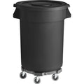 PRO&Family Commercial Round Trash Can by PRO%26Family