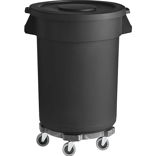 PRO&Family Commercial Round Trash Can by PRO%26Family