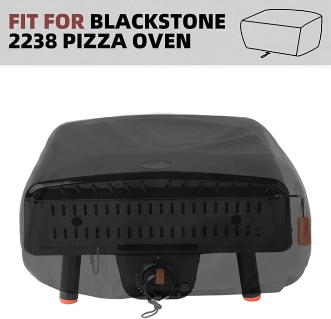 Outdoor Pizza Oven Cover, Waterproof Heavy Duty Dustproof Storage Cover - Image 6