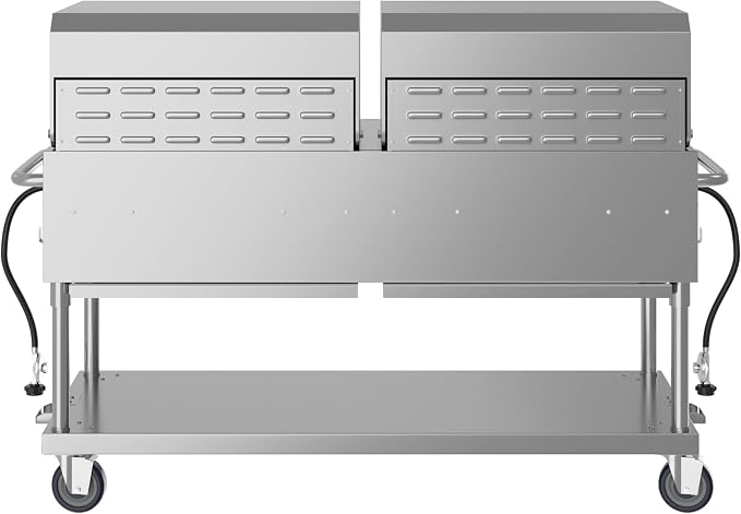 60 in. 8-Burner Commercial Outdoor Propane Gas Grill - Image 8