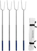 32" Heavy Duty Hot Dog Roasting Sticks by RAOMEIDE
