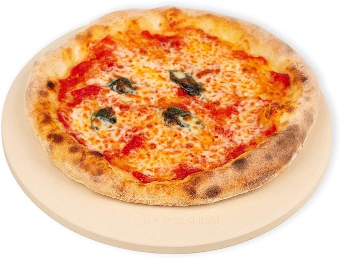 K ROCKSHEAT Small Pizza Stone Round by ROCKSHEAT