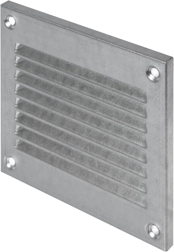 Repa Market 4x4 Inch Air Vent Cover/Galvanized Steel Louvered Grill Cover - Image 8