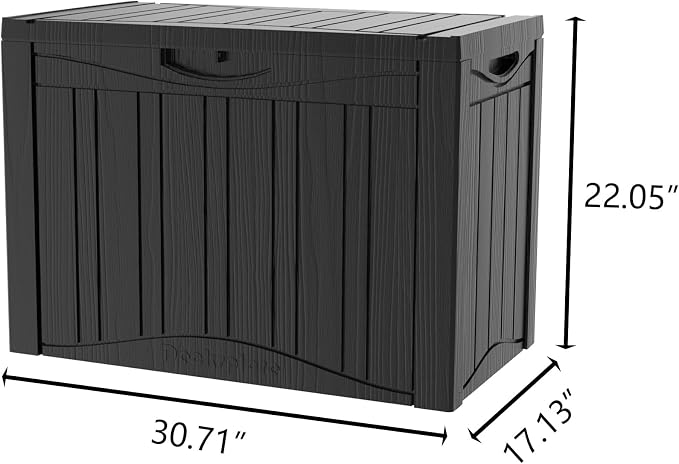 45 Gallon Waterproof Deck Storage Box - Image 3